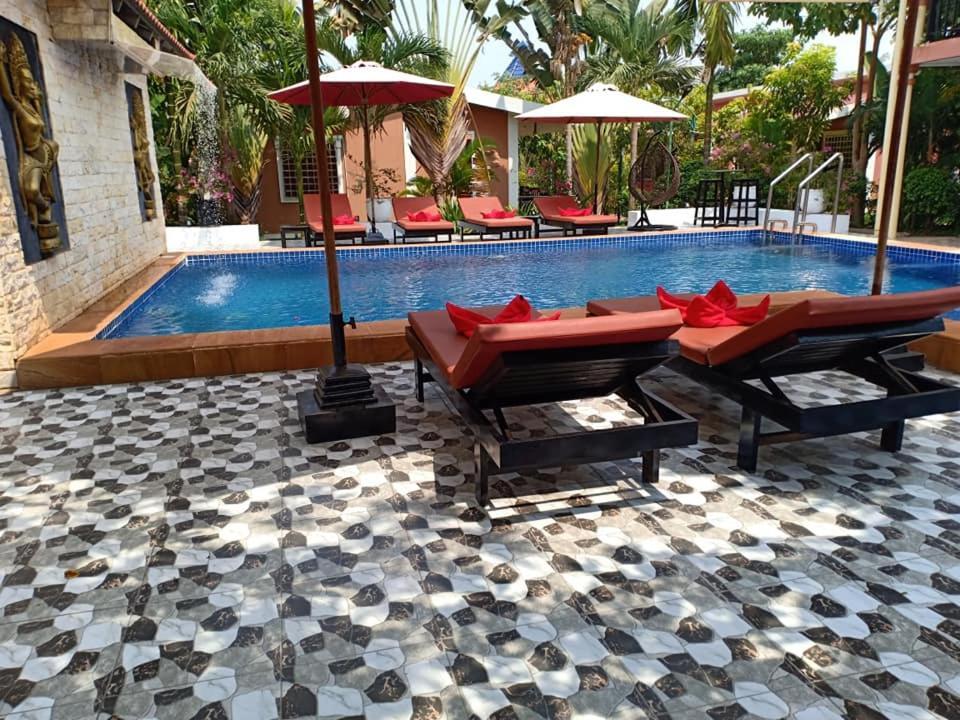 Sun Boutique Resort & Restaurant Siem Reap Eksteriør bilde